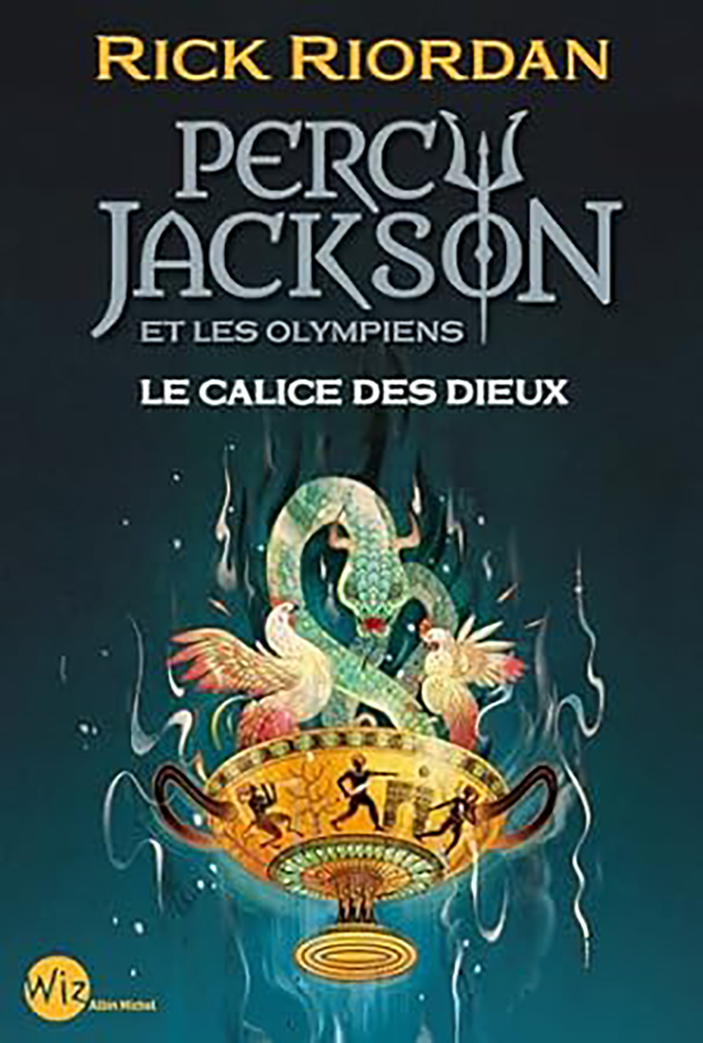 Couverture du livre Percy Jackson et les olympiens - Le Calice des dieux