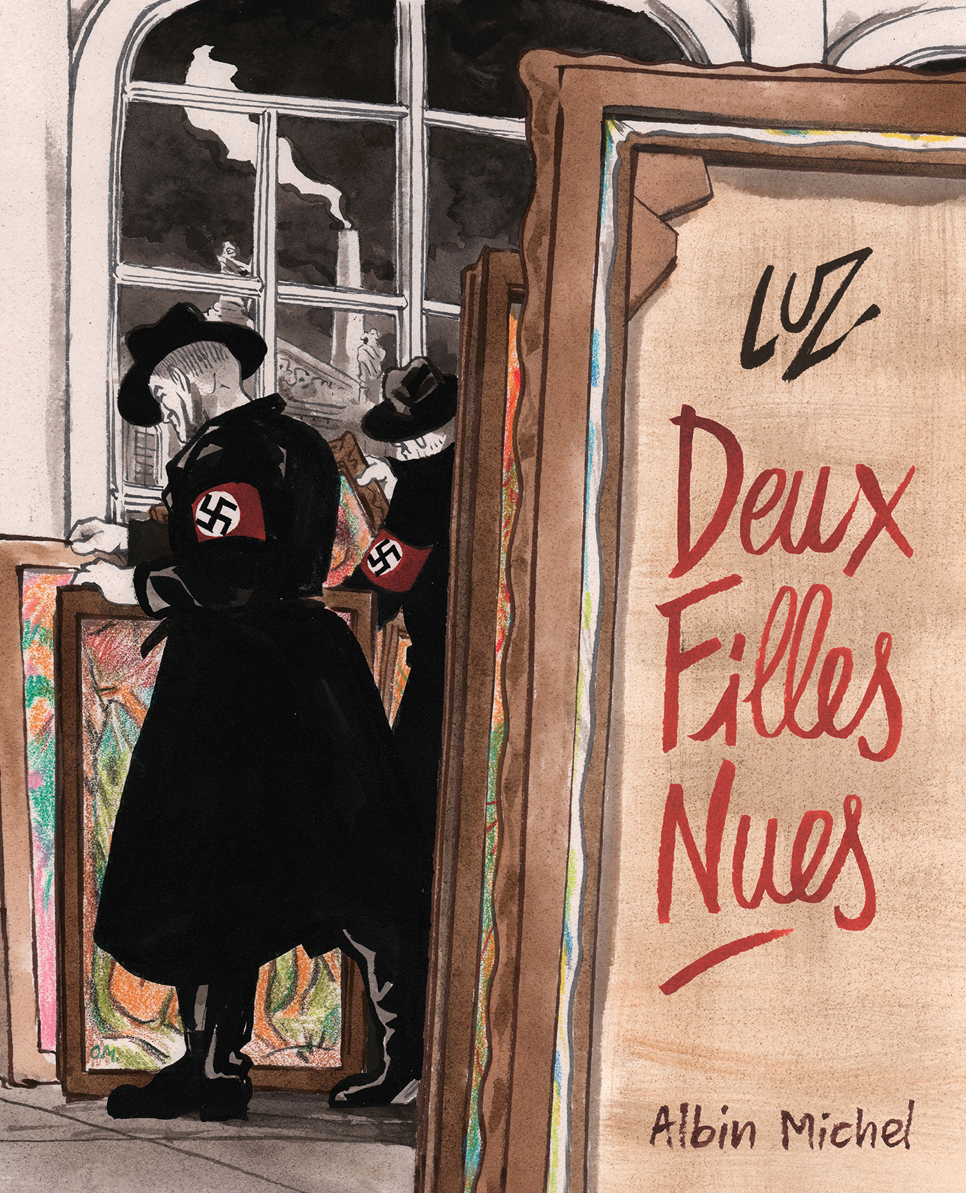 Couverture du livre Deux filles nues