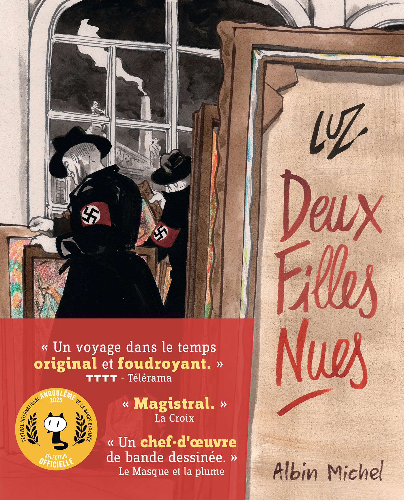 Couverture du livre Deux filles nues