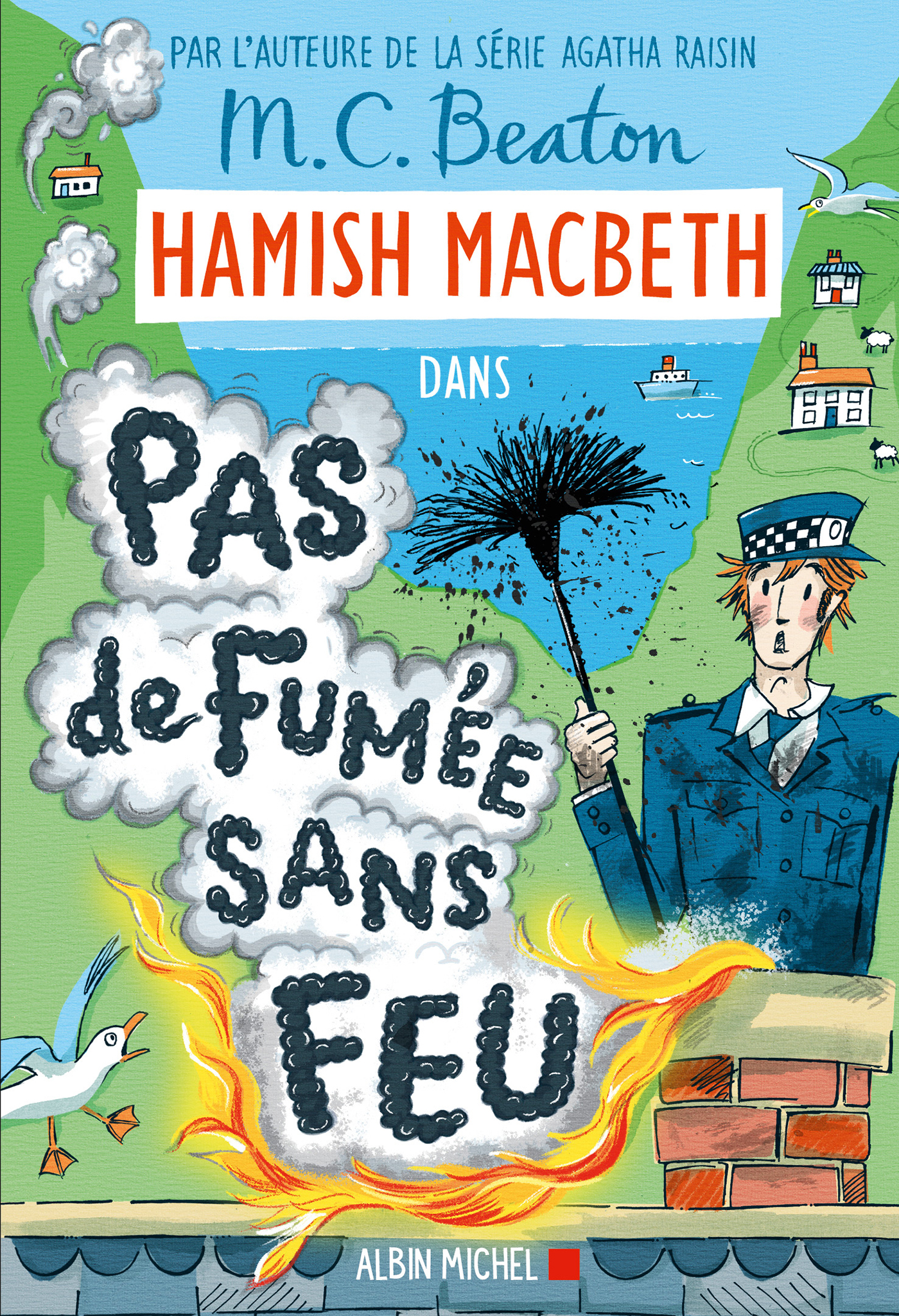 Couverture du livre Hamish Macbeth 26 - Pas de fumée sans feu