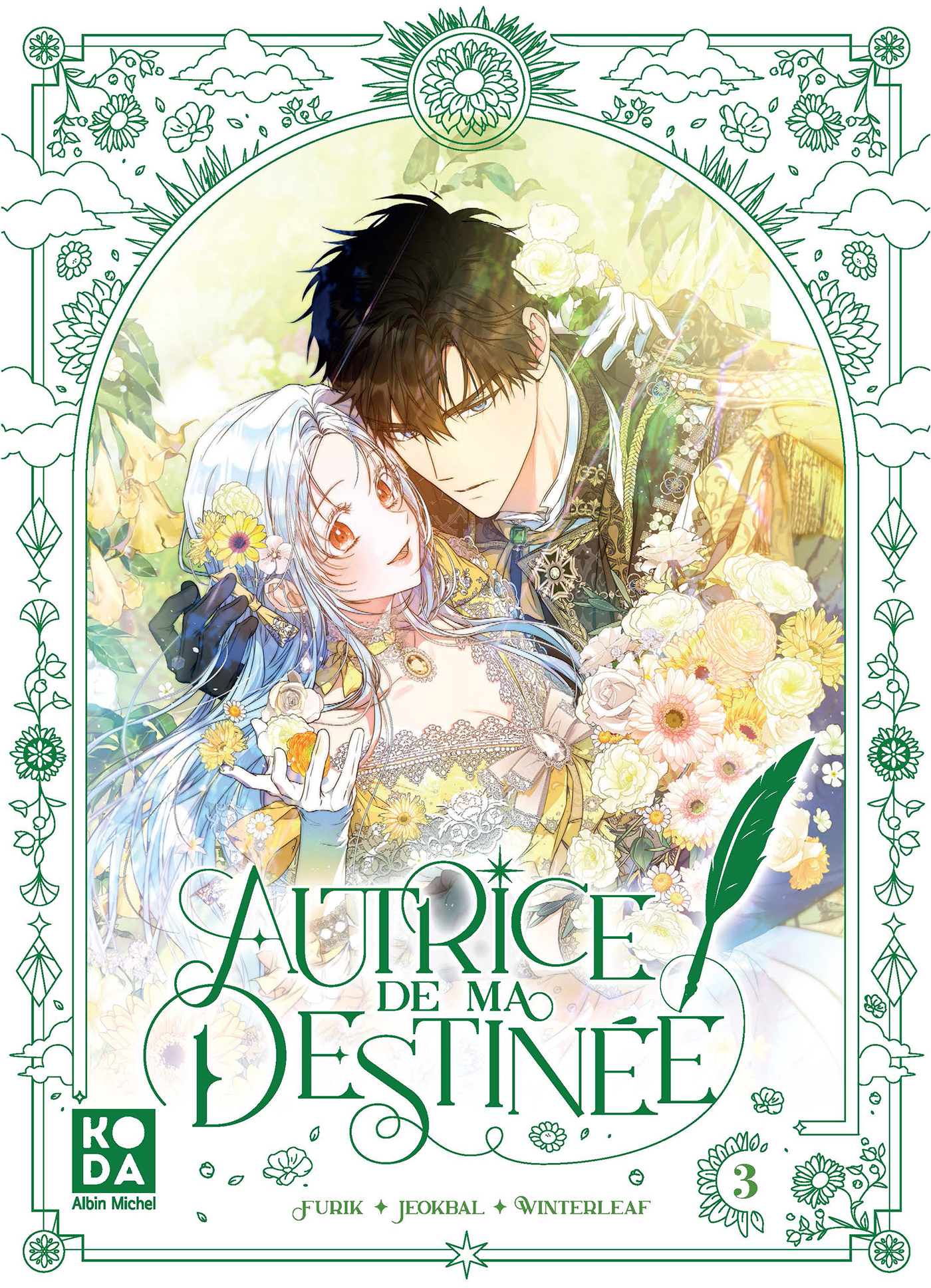 Couverture du livre Autrice de ma destinée - tome 3