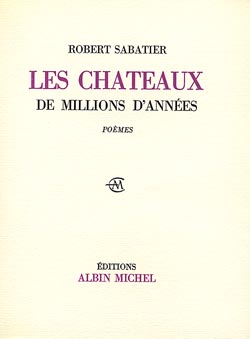 Couverture du livre Les Châteaux de millions d'années