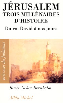 Couverture du livre Jérusalem, trois millénaires d'histoire