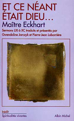 Couverture du livre Et ce néant était Dieu...