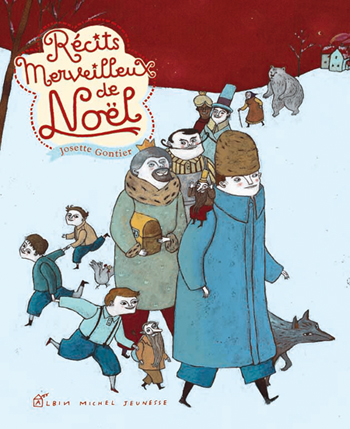 Couverture du livre Récits merveilleux de Noël