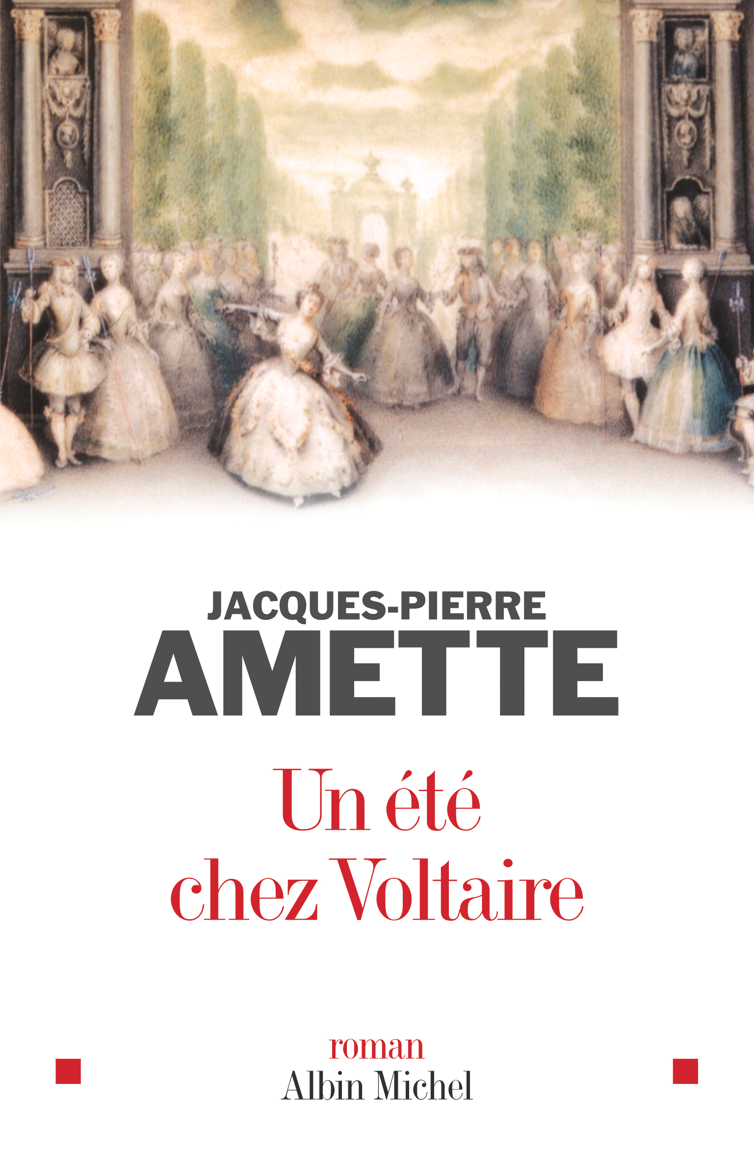 Couverture du livre Un été chez Voltaire