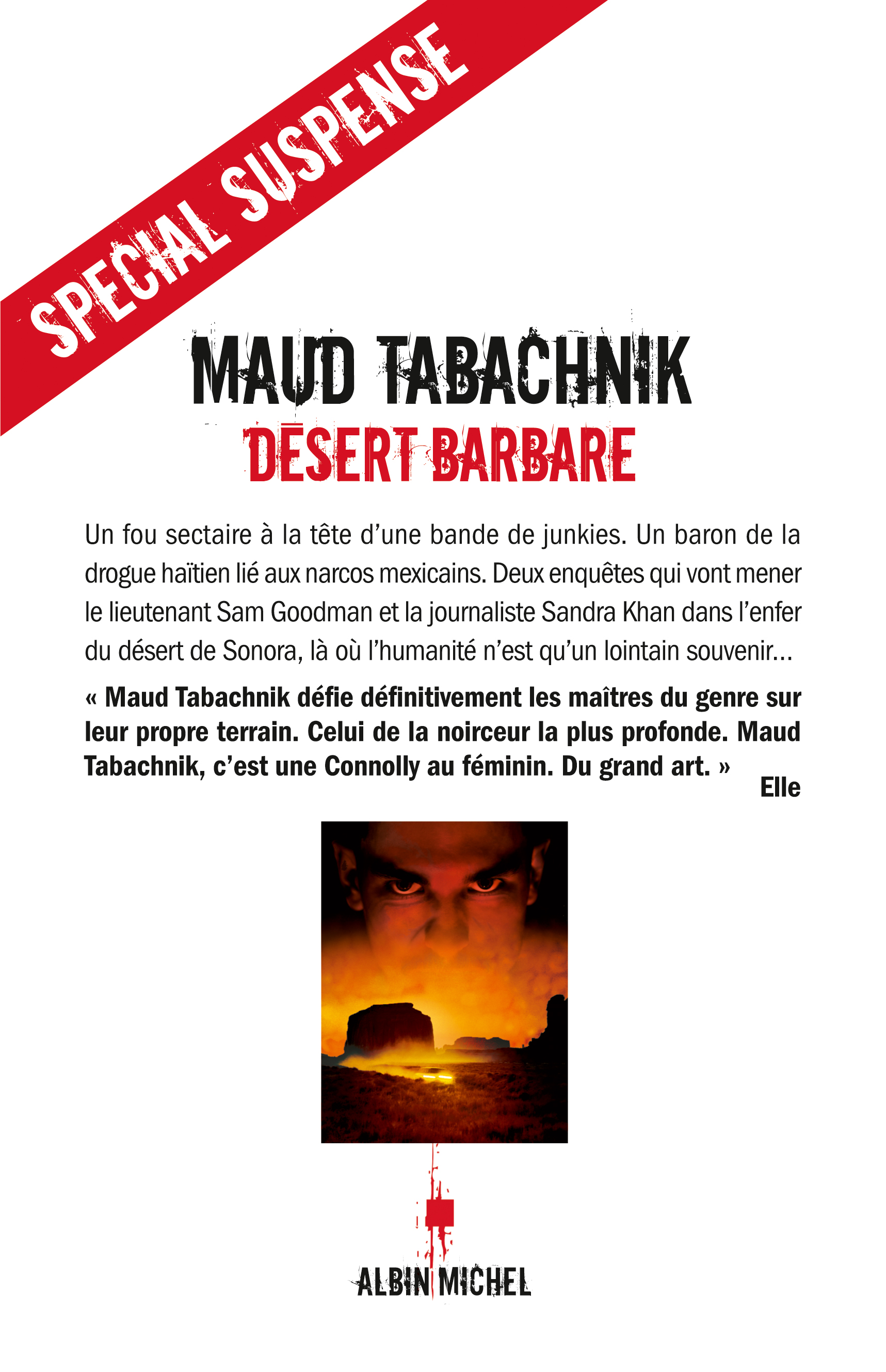 Couverture du livre Désert barbare