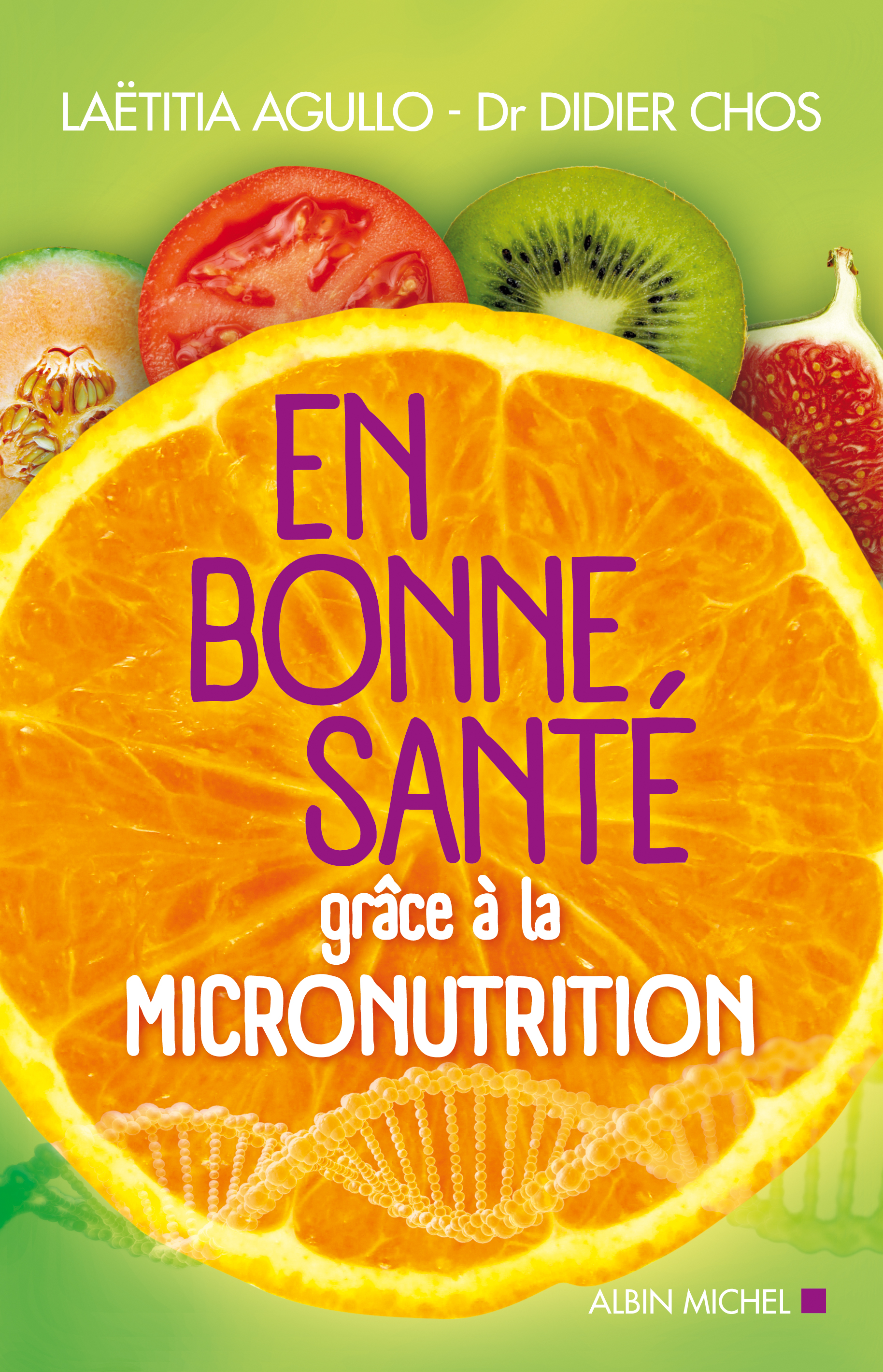 Couverture du livre En bonne santé grâce à la micronutrition