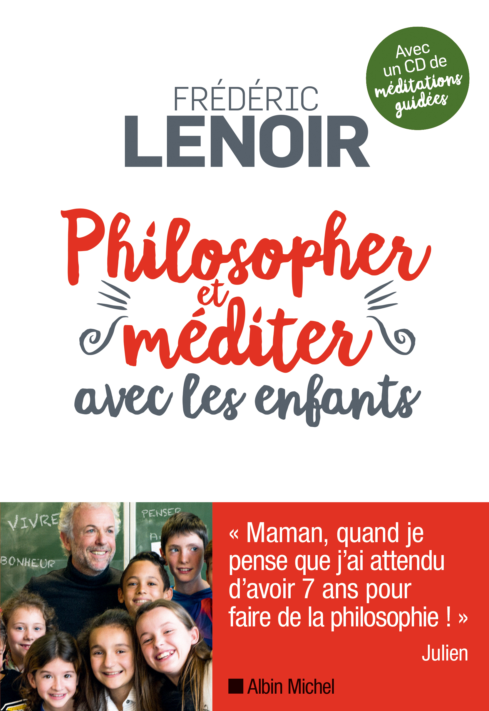 Couverture du livre Philosopher et méditer avec les enfants (édition 2016)