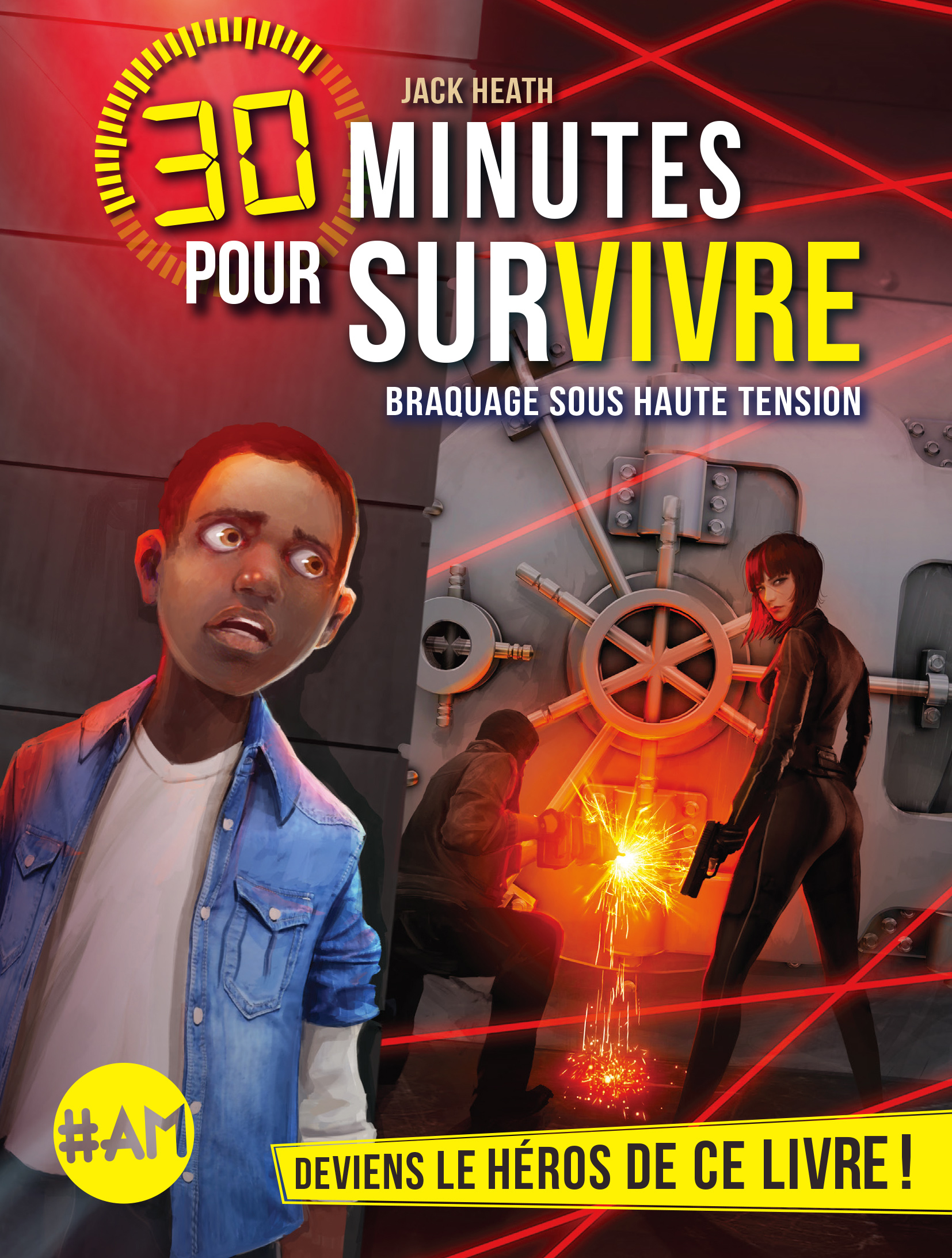 Couverture du livre Braquage sous haute tension