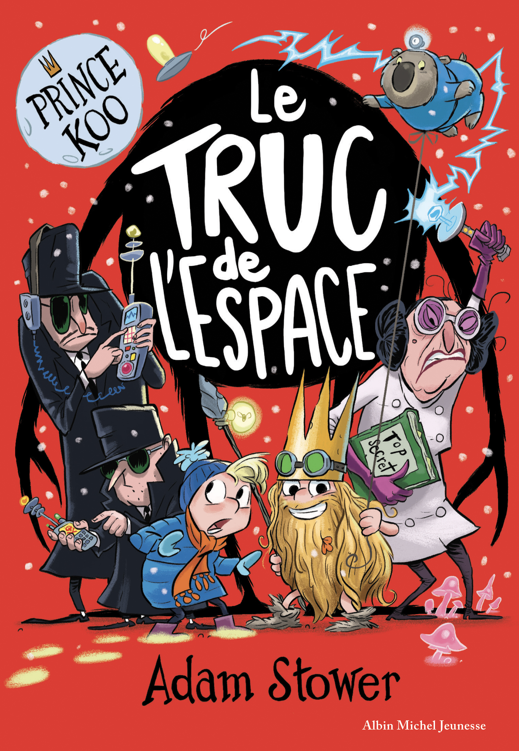 Couverture du livre Prince Koo - tome 3 - Le truc de l'espace