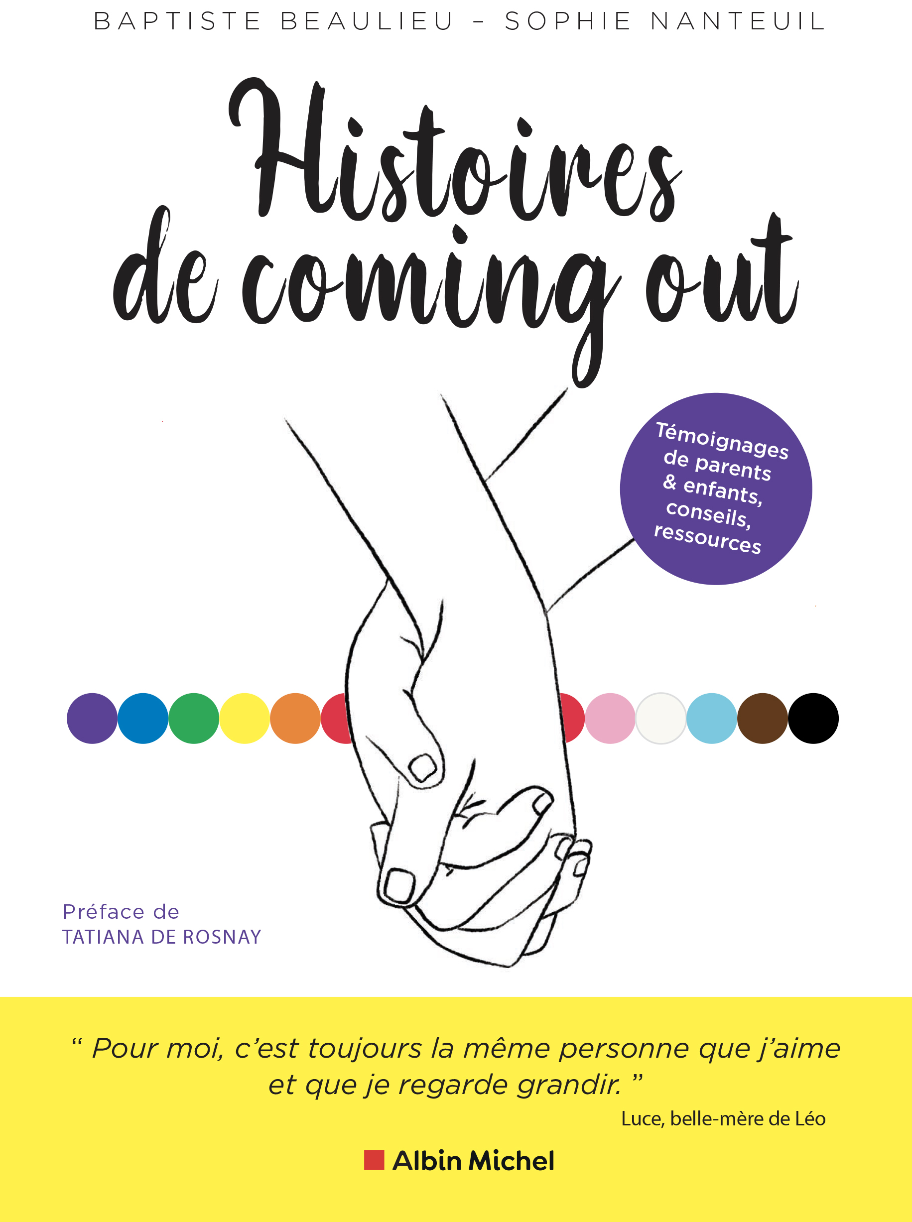 Couverture du livre Histoires de coming out