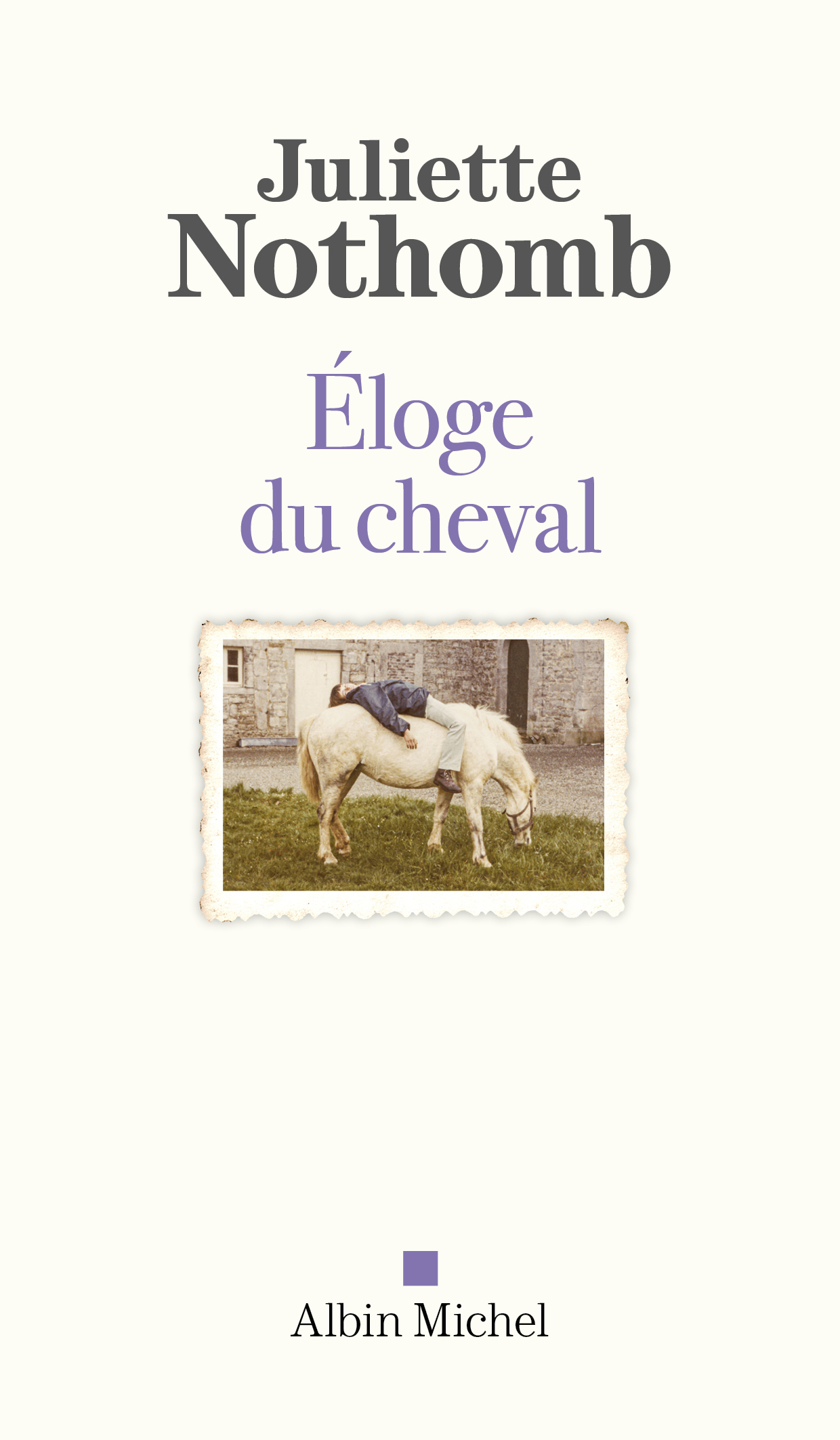 Couverture du livre Eloge du cheval