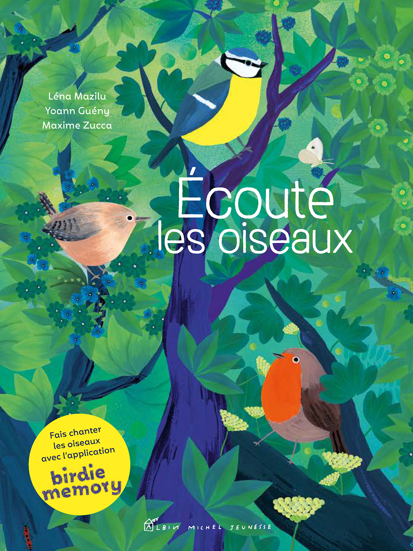 Couverture du livre Ecoute les oiseaux (édition 2023)