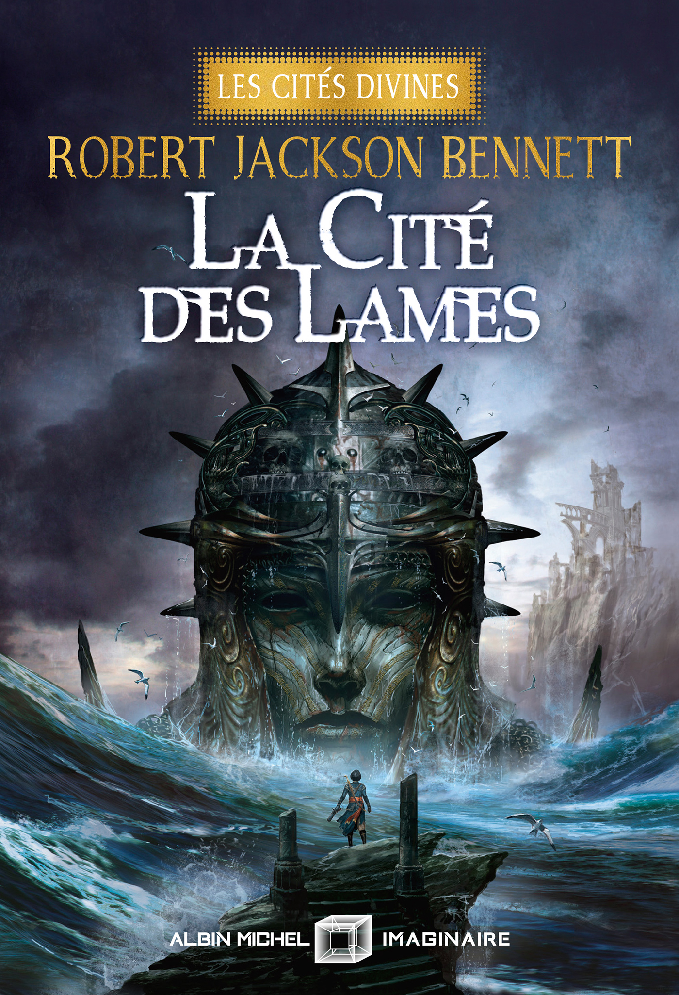 Couverture du livre La Cité des lames - Les Cités divines - tome 2 (Edition collector)