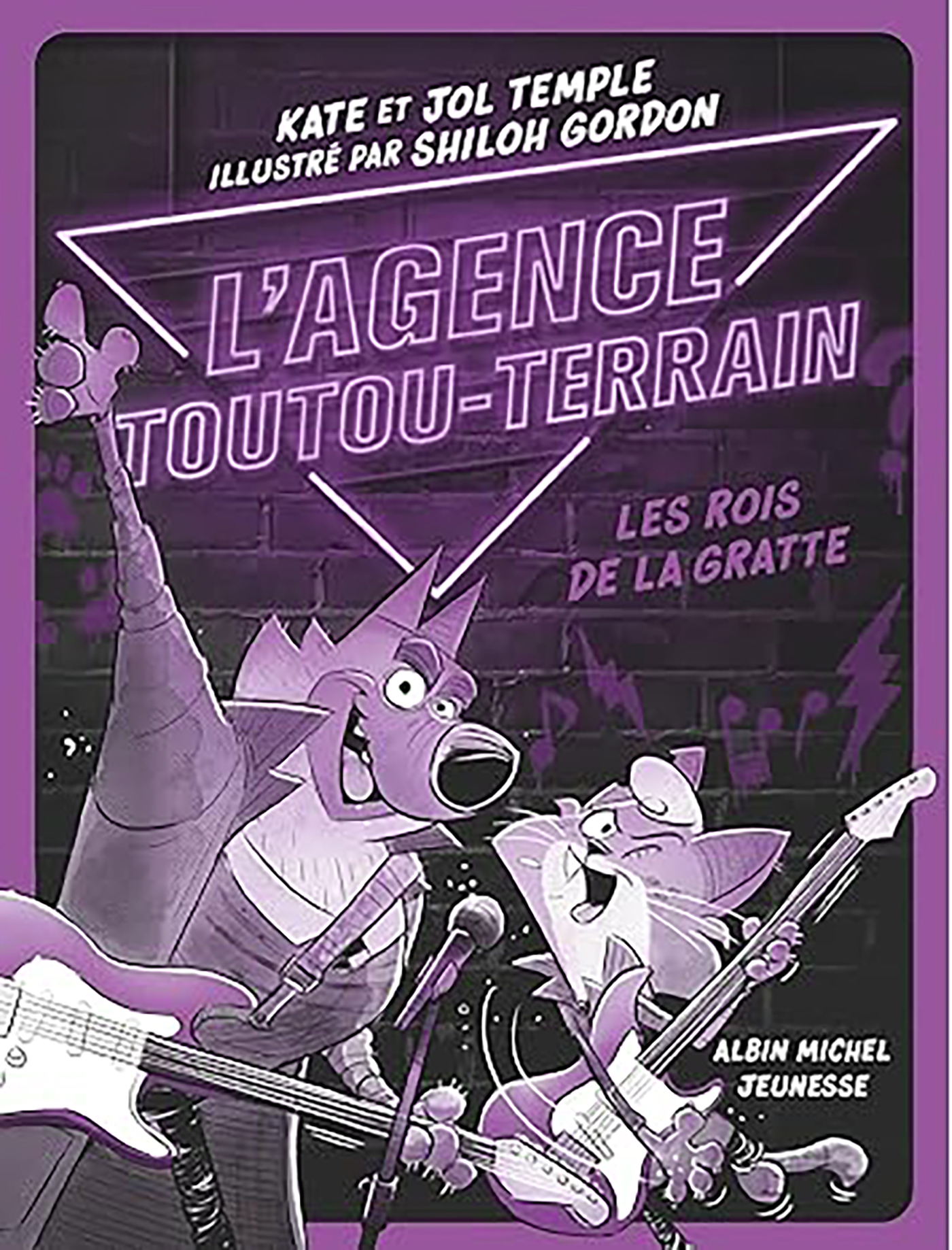 Couverture du livre L'Agence Toutou-Terrain - tome 4 - Les Rois de la gratte