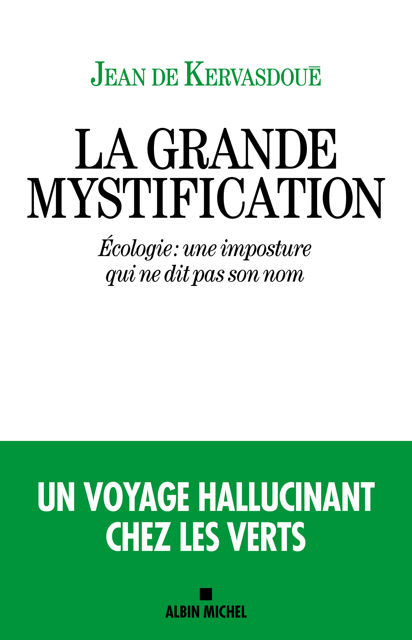 Couverture du livre La Grande Mystification