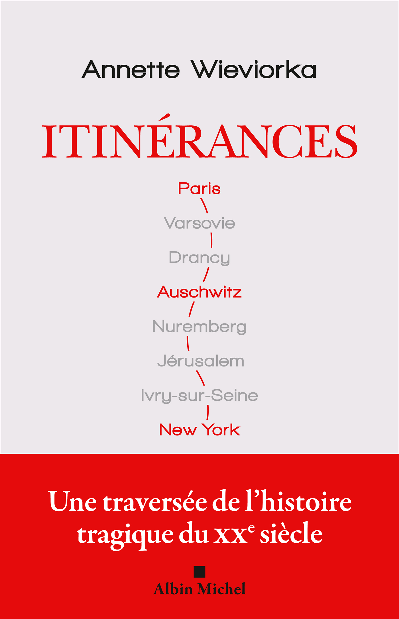 Couverture du livre Itinérances