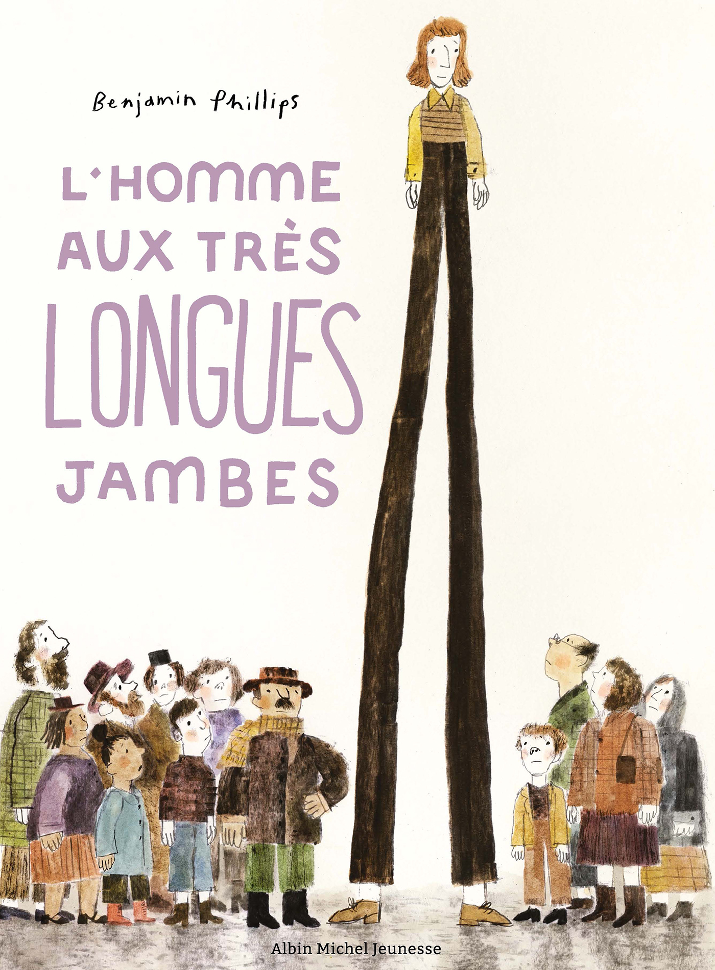 Couverture du livre L'Homme aux très longues jambes