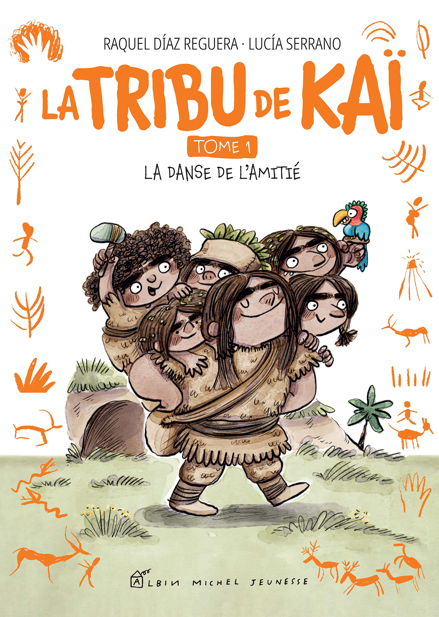 Couverture du livre La Tribu de Kaï - tome 1 - La Danse de l'amitié