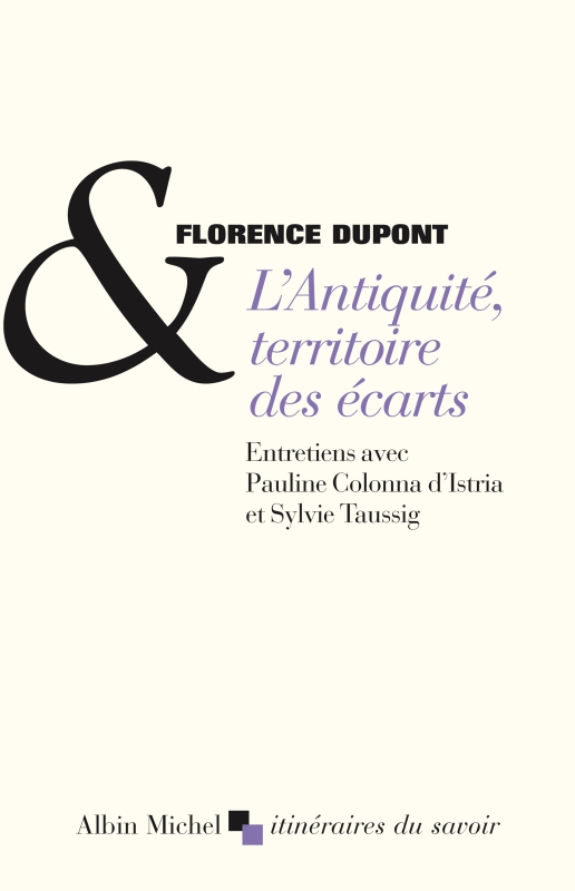 Couverture du livre L'Antiquité, territoire des écarts