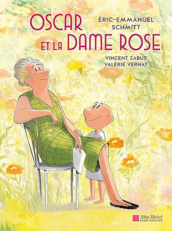 Couverture du livre Oscar et la dame rose (BD)