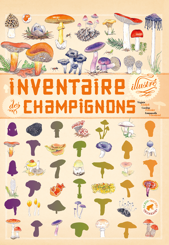 Couverture du livre Inventaire illustré des champignons