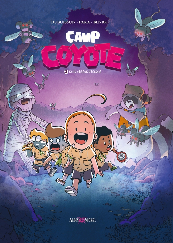 Couverture du livre Camp Coyote - tome 2 - Sang dessus dessous