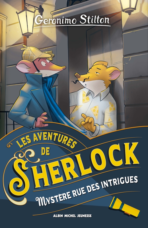 Couverture du livre Les Aventures de Sherlock - tome 6 - Mystère rue des Intrigues