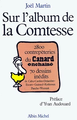 Couverture du livre Sur l'album de la Comtesse