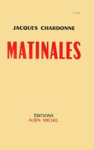 Couverture de Matinales