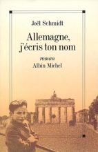 Couverture de Allemagne, j'écris ton nom