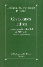 Couverture de Ces bonnes lettres