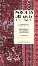 Couverture de Paroles des sages de l'Inde