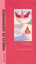 Couverture de Paroles de gourmandise