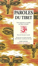 Couverture de Paroles du Tibet