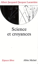 Couverture de Science et croyances