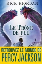 Couverture de Le Trône de feu