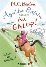 Couverture de Agatha Raisin enquête 31 - Au galop !