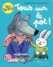 Couverture de Pilou et Papaloup - tome 5 - Tous sur le pot !