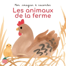 Couverture de Mon imagier à raconter - Les Animaux de la ferme