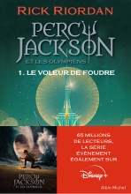 Couverture de Percy Jackson et les Olympiens - tome 1 - Le Voleur de foudre